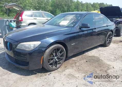2011 BMW 740I z USA, uszkodzony, nr VIN WBAKA4C50BC392111